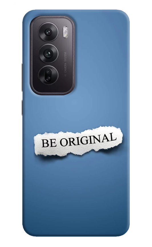 Be Original Oppo Reno12 5G Hard Case Back Cover by Casekaro