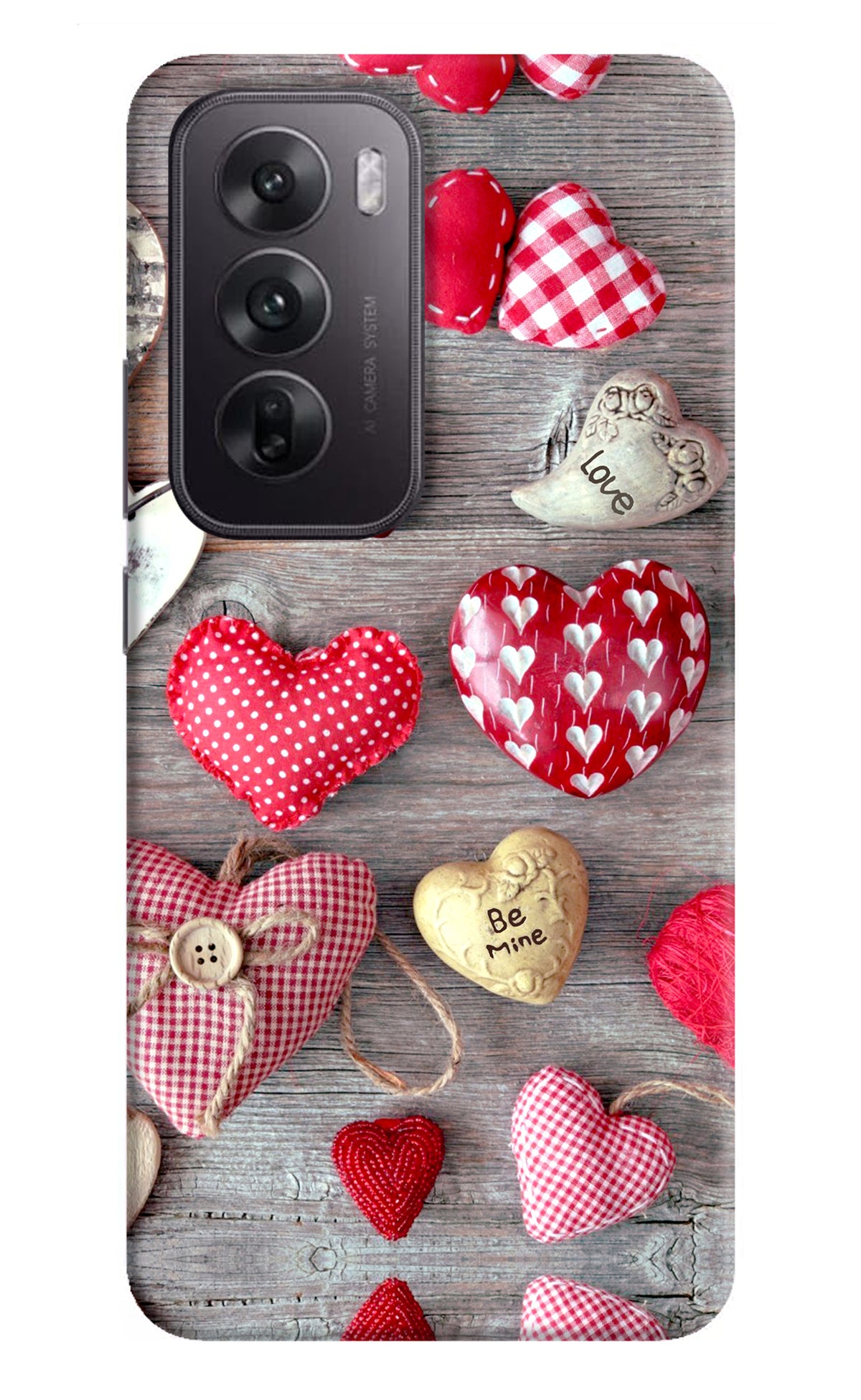 Love Wallpaper Oppo Reno12 5G Back Cover