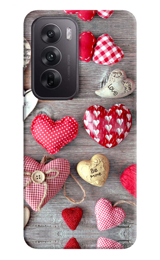 Love Wallpaper Oppo Reno12 5G Hard Case Back Cover by Casekaro