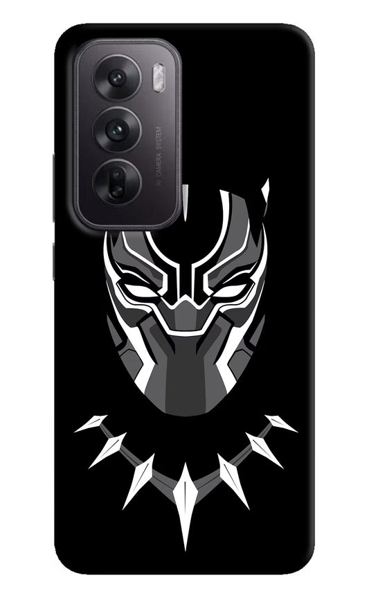 Black Panther Oppo Reno12 5G Hard Case Back Cover by Casekaro