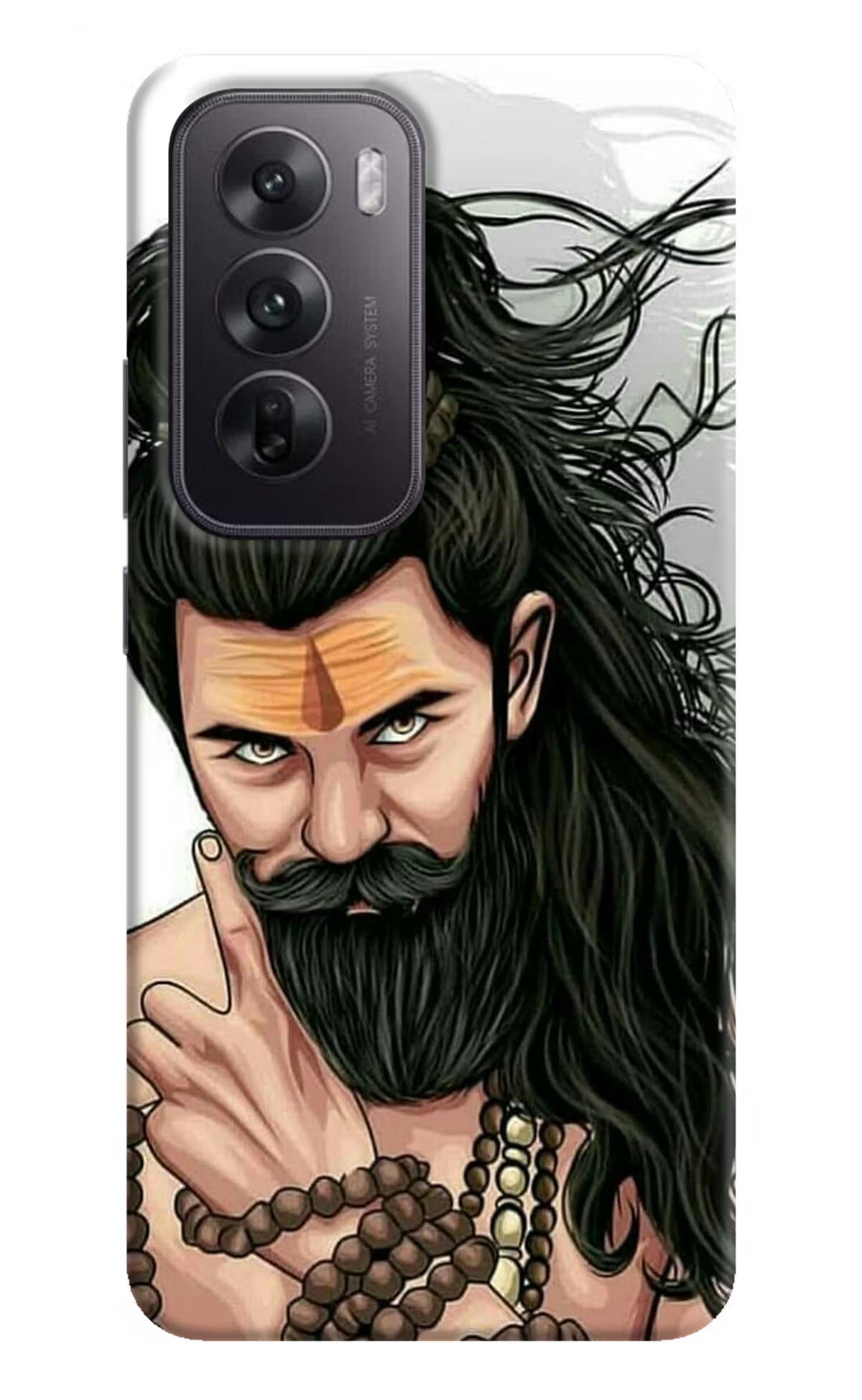 Mahadev Oppo Reno12 5G Hard Case Back Cover by Casekaro