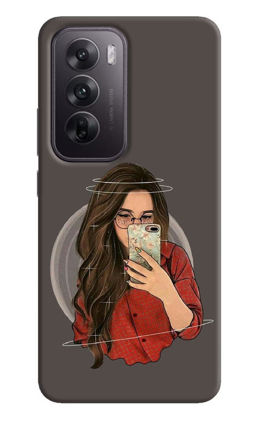 Selfie Queen Oppo Reno12 5G Hard Case Back Cover by Casekaro