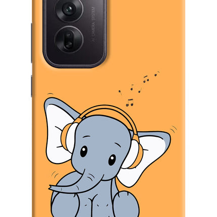 High On Music Oppo Reno12 5G Hard Case Back Cover by Casekaro