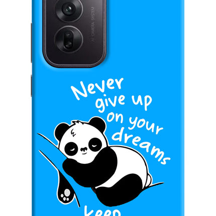 Keep Sleeping Oppo Reno12 5G Hard Case Back Cover by Casekaro