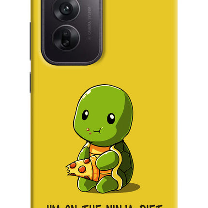 I'm on Ninja Diet Oppo Reno12 5G Hard Case Back Cover by Casekaro