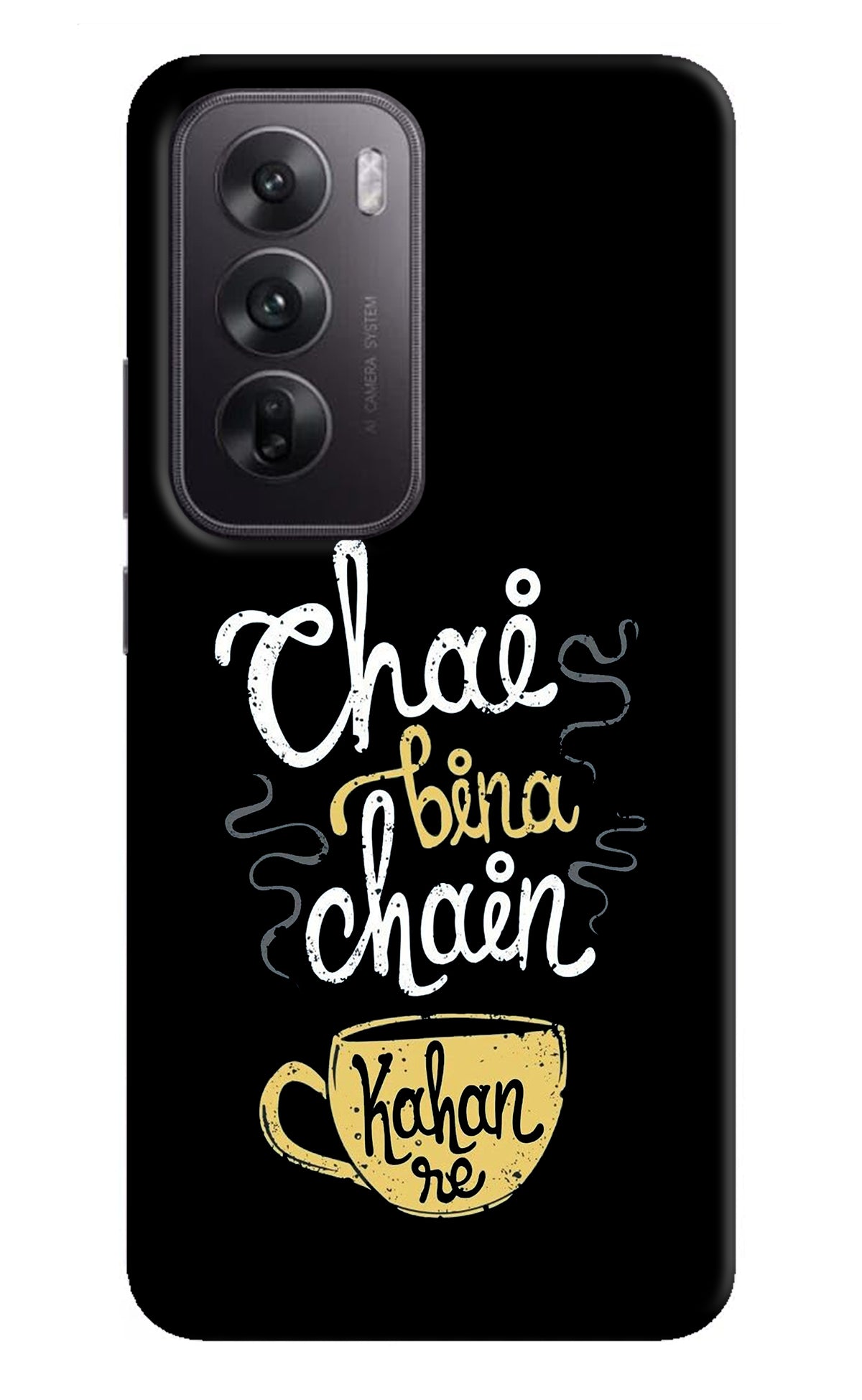 Chai Bina Chain Kaha Re Oppo Reno12 5G Back Cover