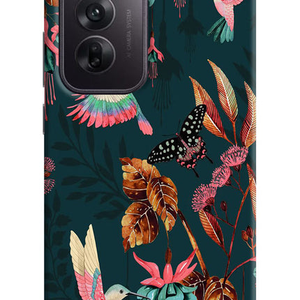 Birds Oppo Reno12 5G Hard Case Back Cover by Casekaro