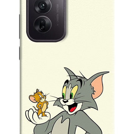 Tom & Jerry Oppo Reno12 5G Hard Case Back Cover by Casekaro