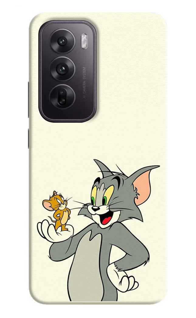 Tom & Jerry Oppo Reno12 5G Hard Case Back Cover by Casekaro
