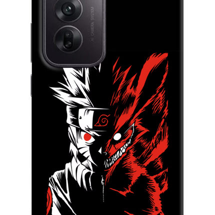 Naruto Two Face Oppo Reno12 5G Hard Case Back Cover by Casekaro