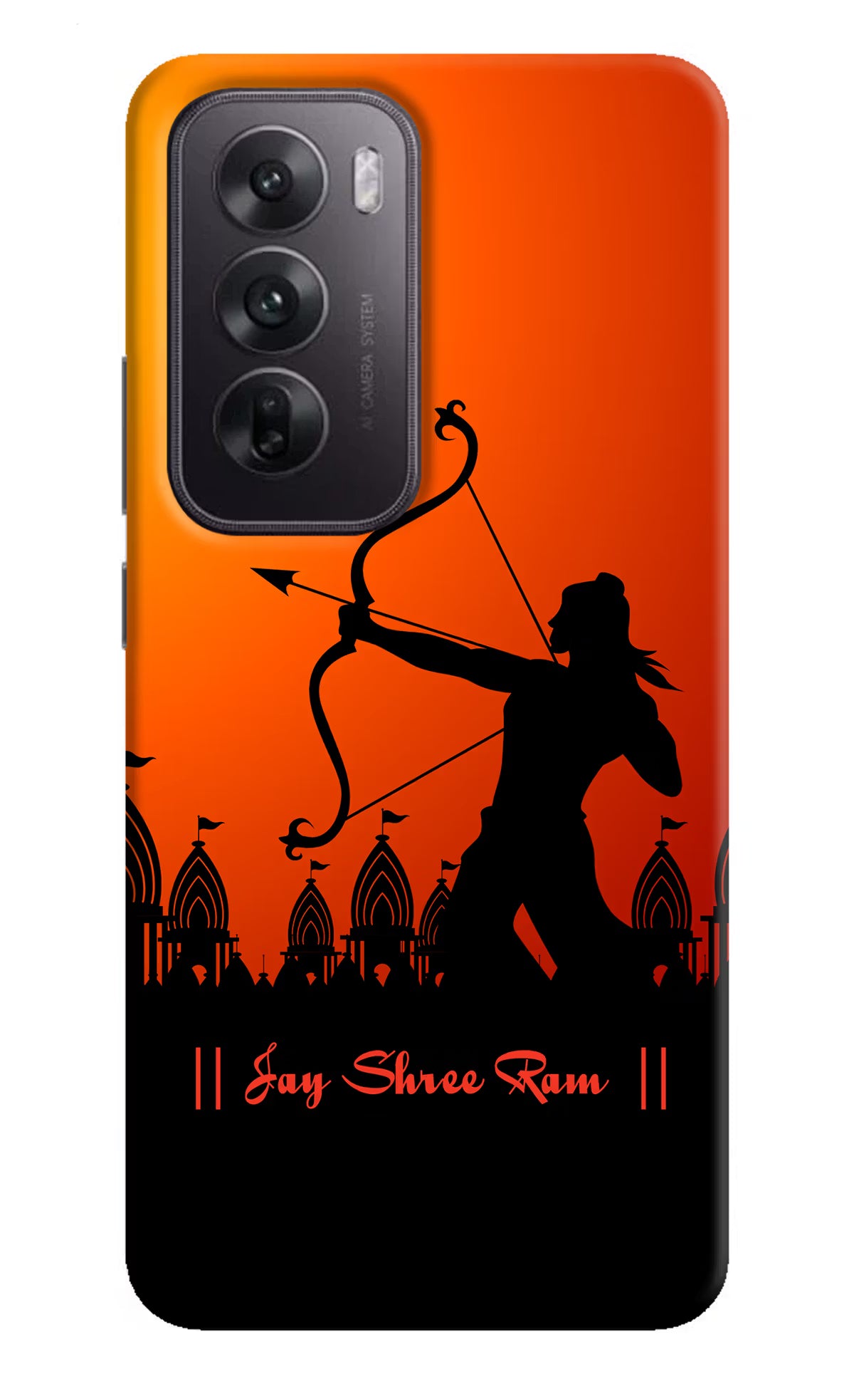 Lord Ram - 4 Oppo Reno12 5G Hard Case Back Cover by Casekaro