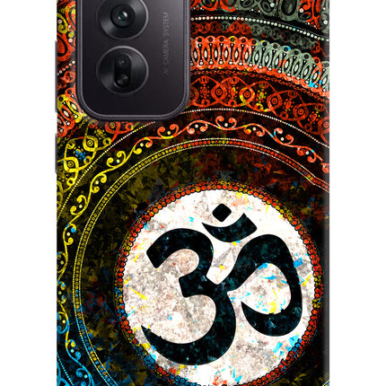Om Cultural Oppo Reno12 5G Hard Case Back Cover by Casekaro