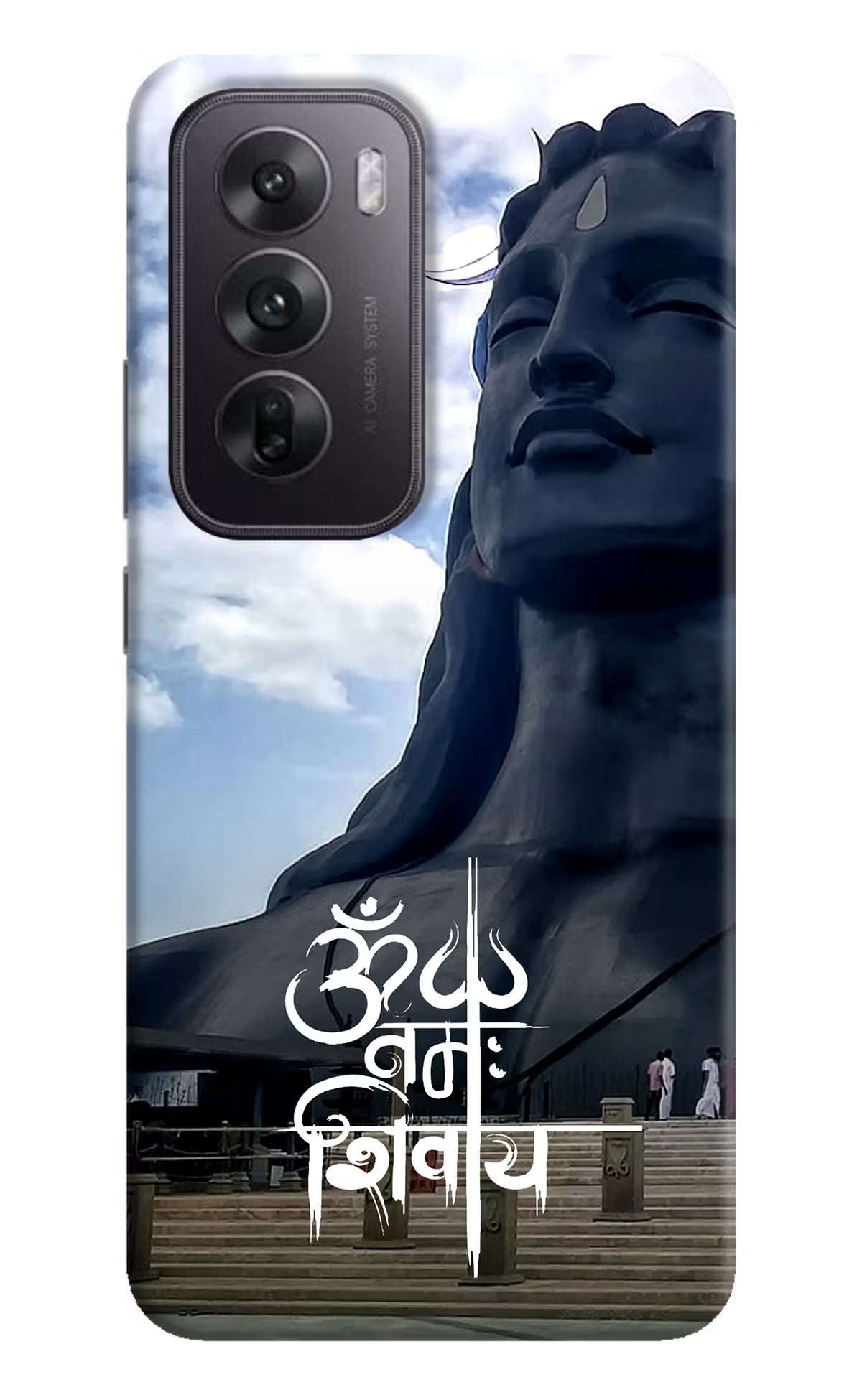 Om Namah Shivay Oppo Reno12 5G Hard Case Back Cover by Casekaro