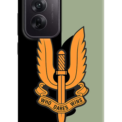 Balidan Logo Oppo Reno12 5G Hard Case Back Cover by Casekaro