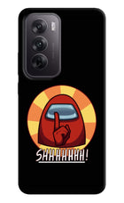 Among Us Shhh! Oppo Reno12 5G Hard Case Back Cover by Casekaro