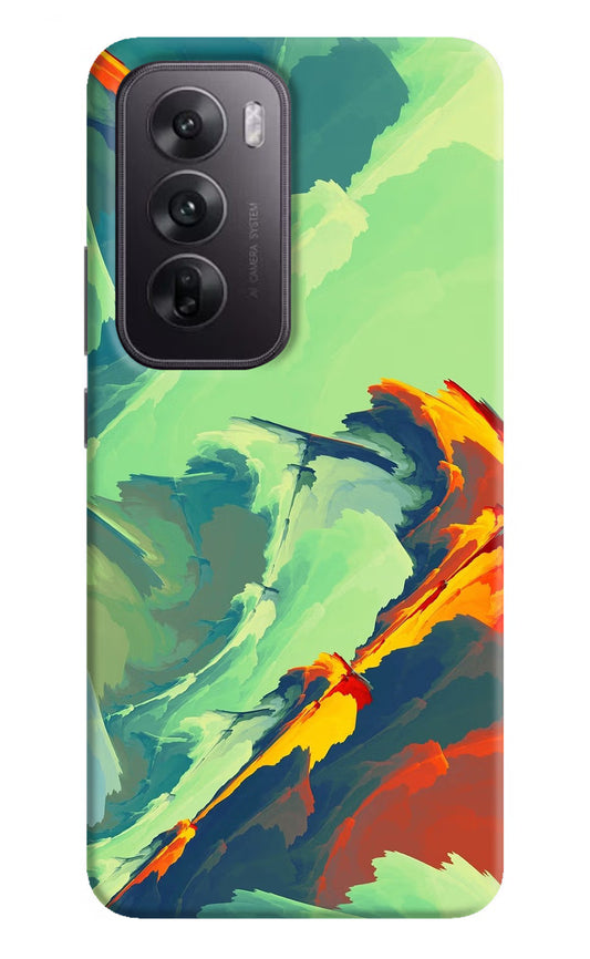 Paint Art Oppo Reno12 5G Hard Case Back Cover by Casekaro