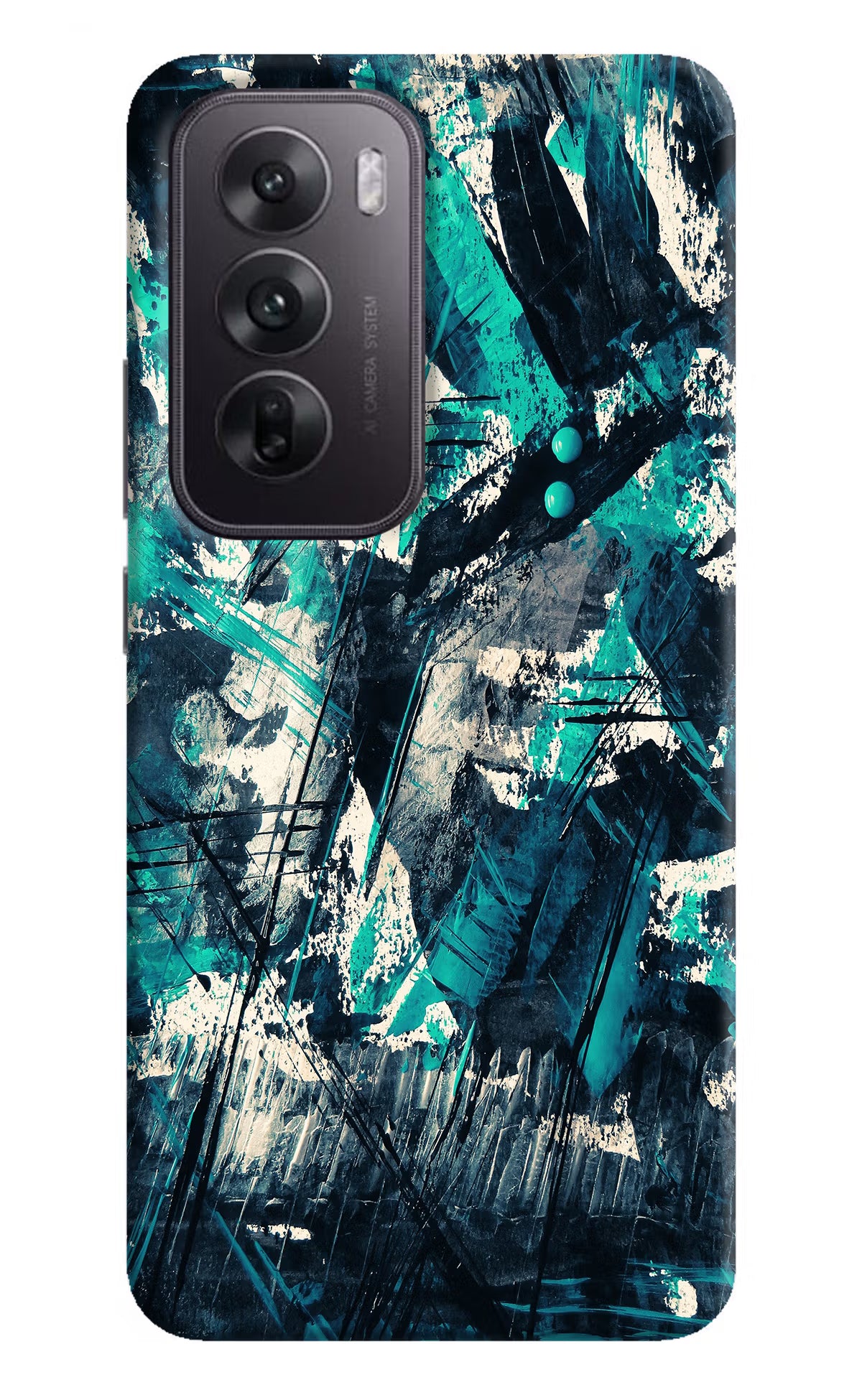 Artwork Oppo Reno12 5G Hard Case Back Cover by Casekaro