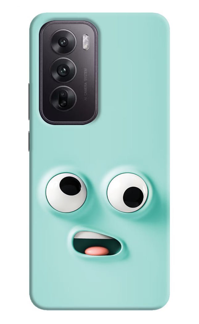 Funny Cartoon Oppo Reno12 5G Hard Case Back Cover by Casekaro