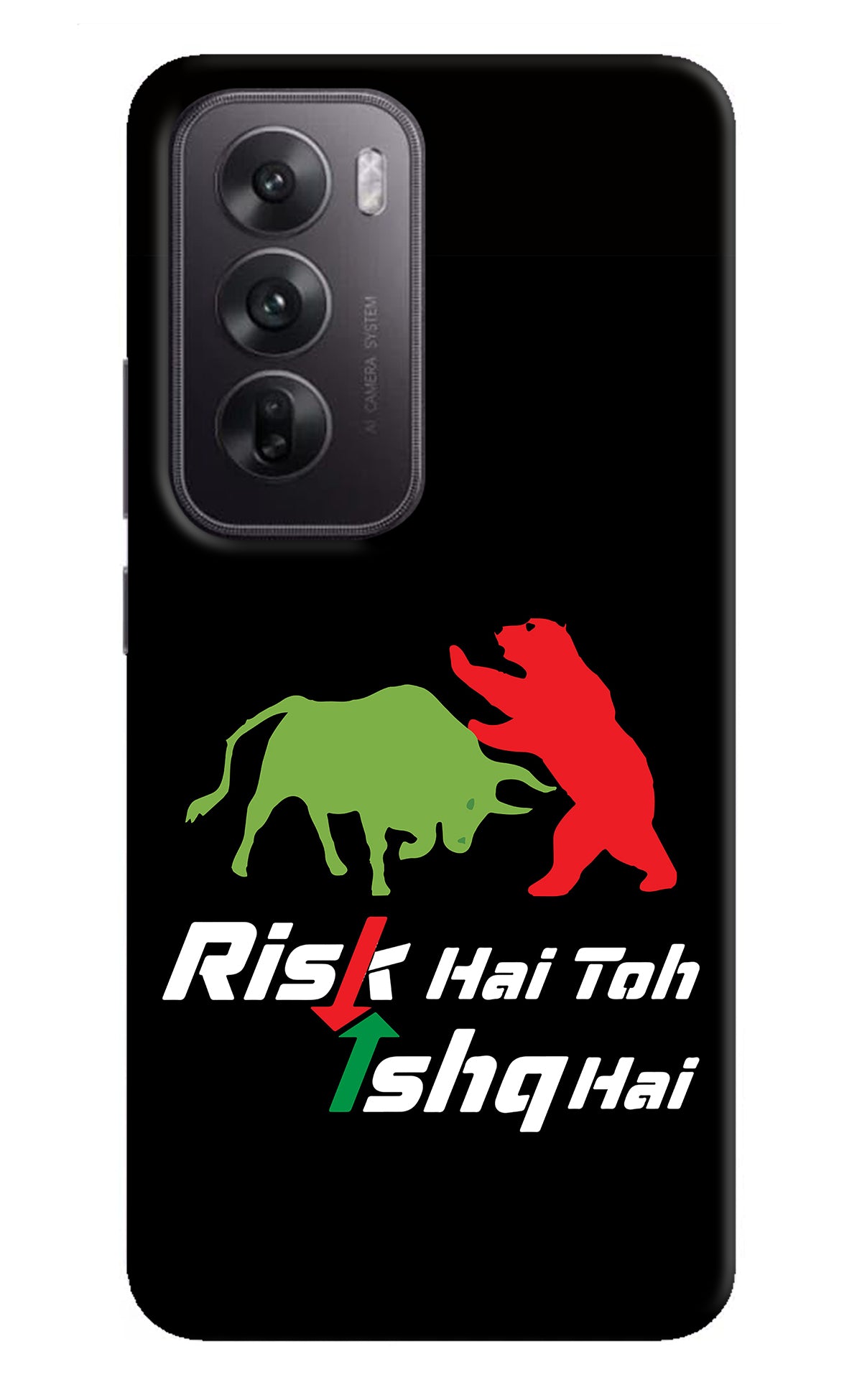 Risk Hai Toh Ishq Hai Oppo Reno12 5G Back Cover