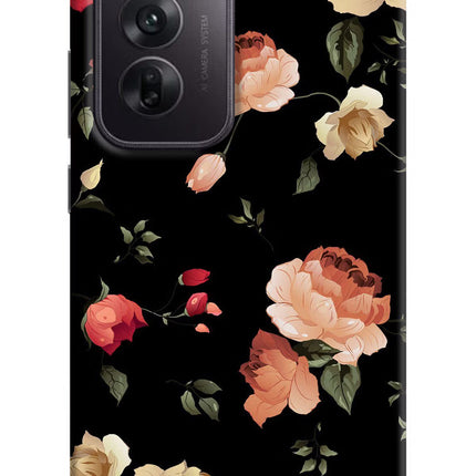 Flowers Oppo Reno12 5G Hard Case Back Cover by Casekaro