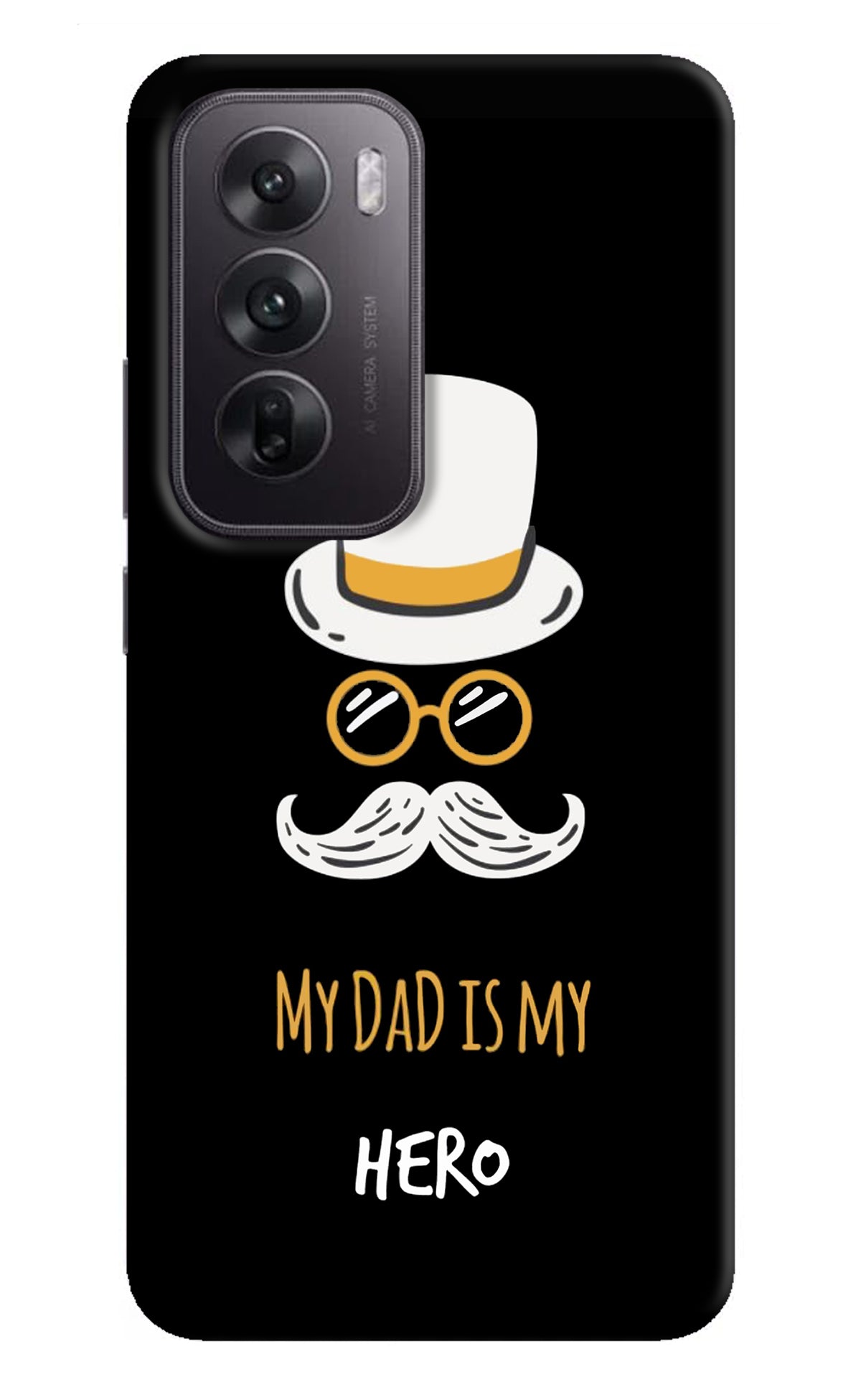 My Dad Is My Hero Oppo Reno12 5G Back Cover