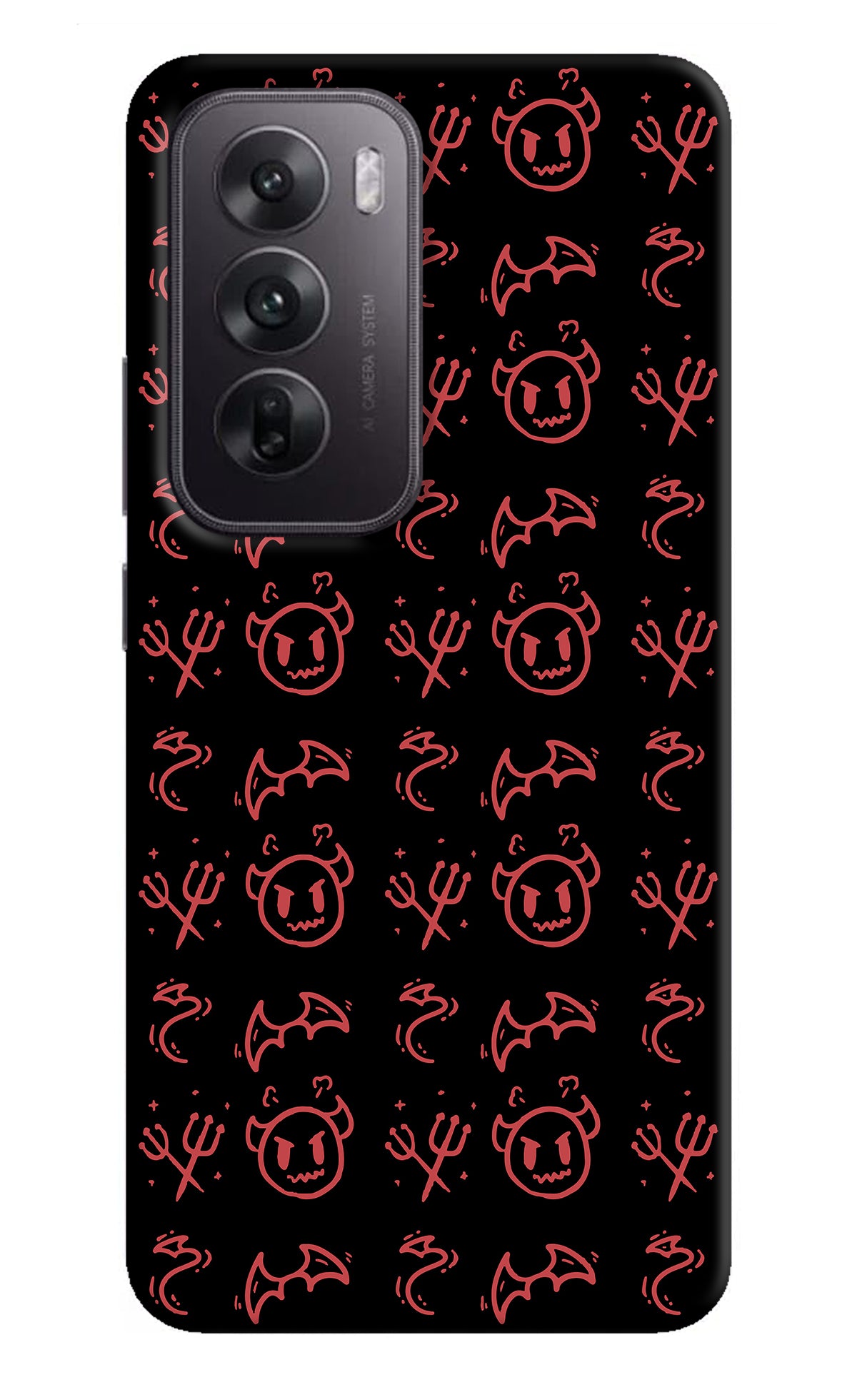 Devil Oppo Reno12 5G Back Cover