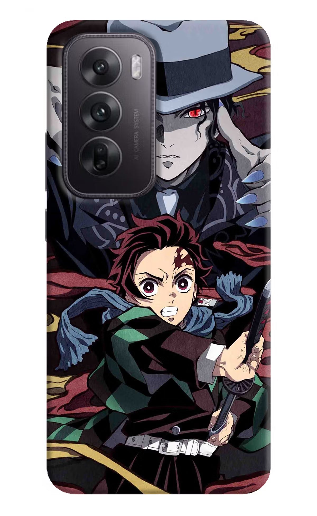 Demon Slayer Oppo Reno12 5G Hard Case Back Cover by Casekaro