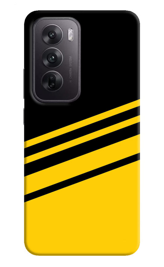 Yellow Shades Oppo Reno12 5G Hard Case Back Cover by Casekaro