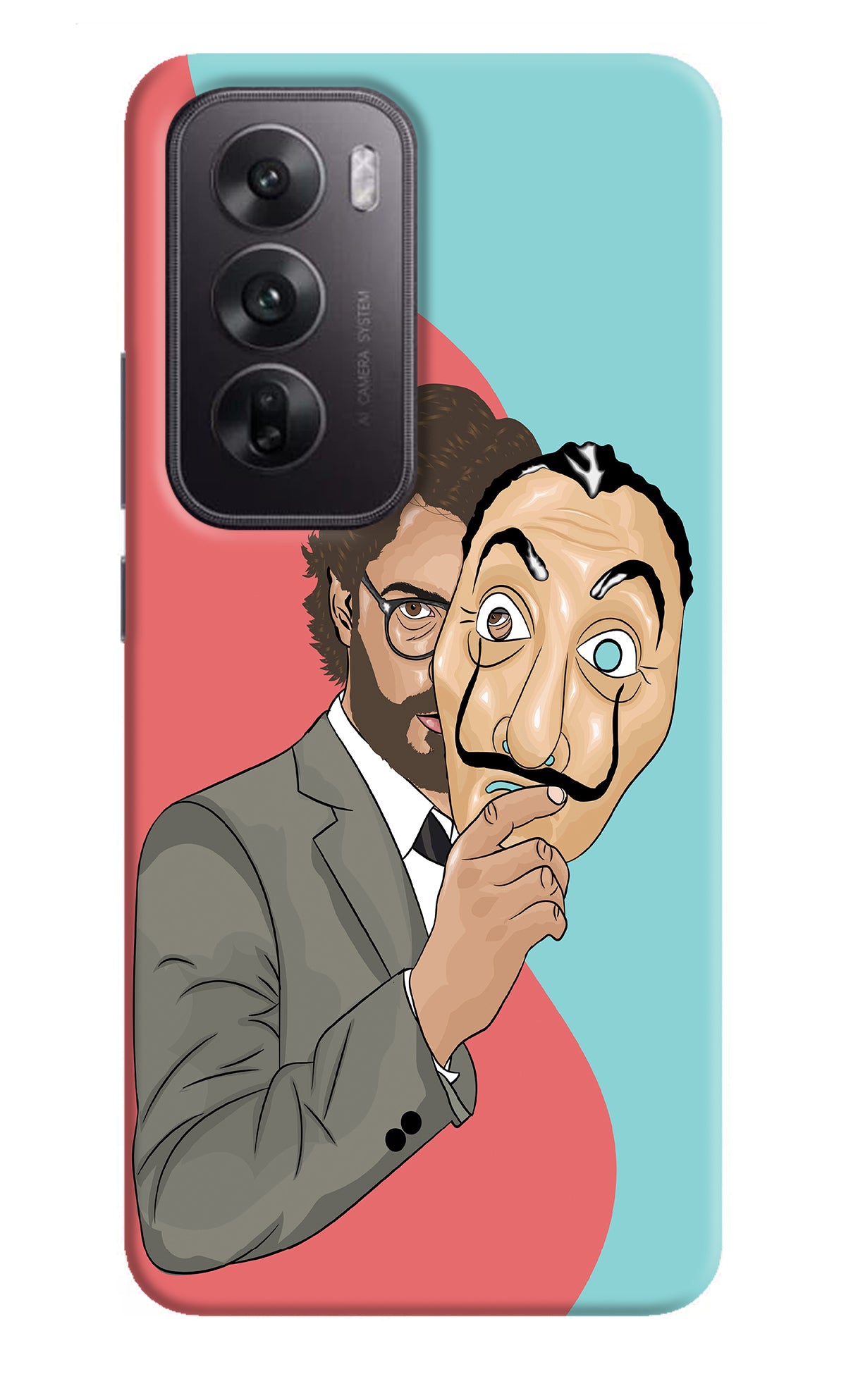 Professor Oppo Reno12 5G Back Cover