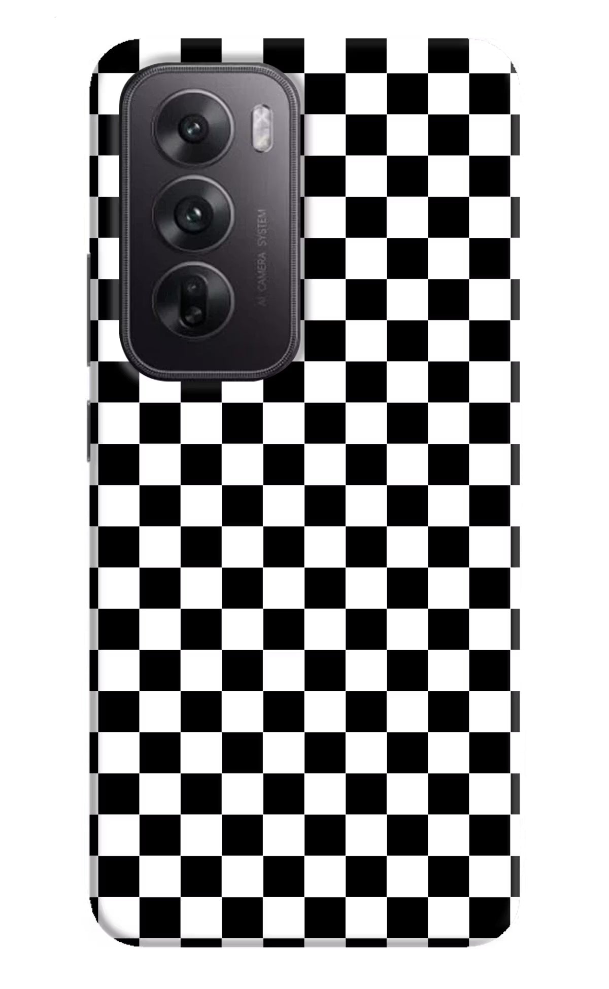 Chess Board Oppo Reno12 5G Hard Case Back Cover by Casekaro