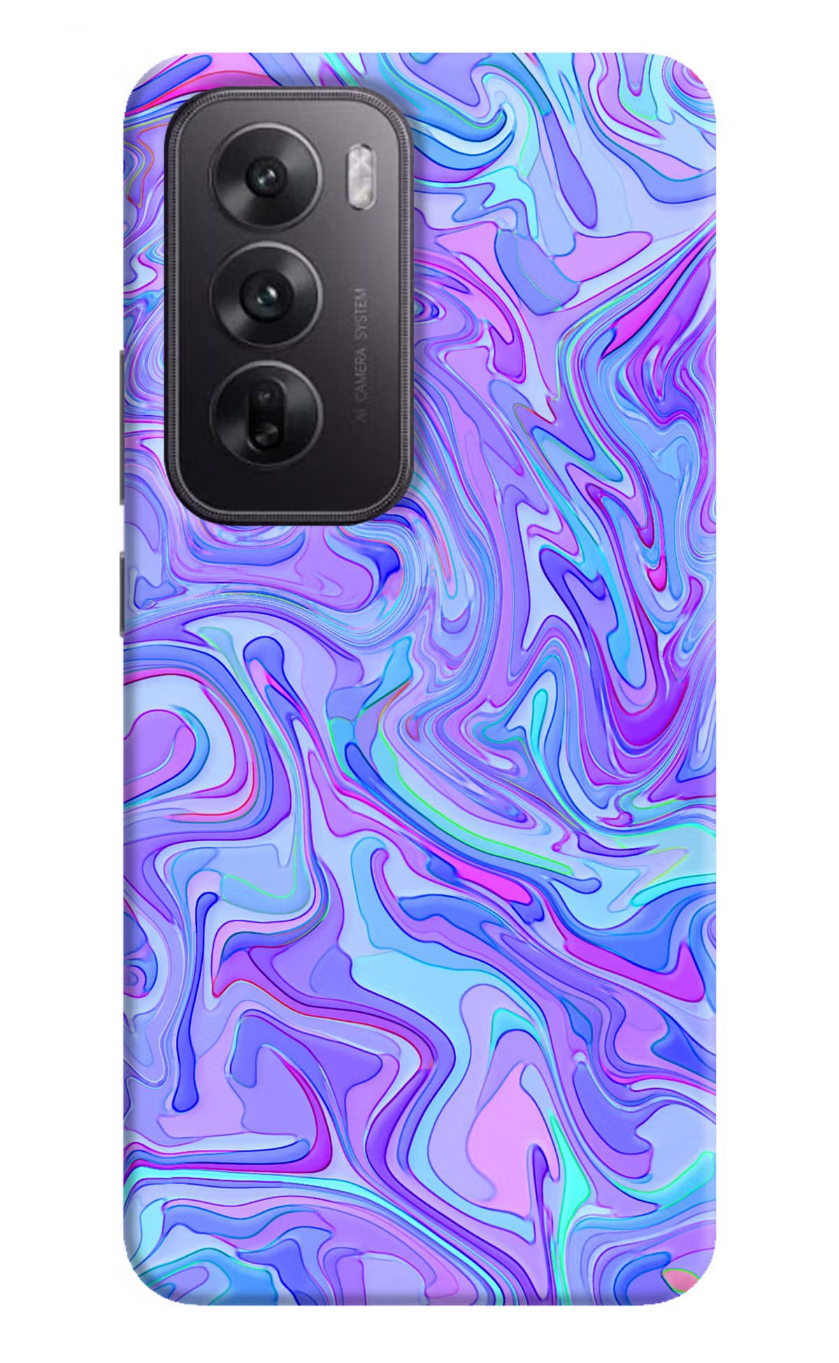 Glitter Oppo Reno12 5G Hard Case Back Cover by Casekaro