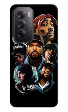 Rappers Oppo Reno12 5G Hard Case Back Cover by Casekaro