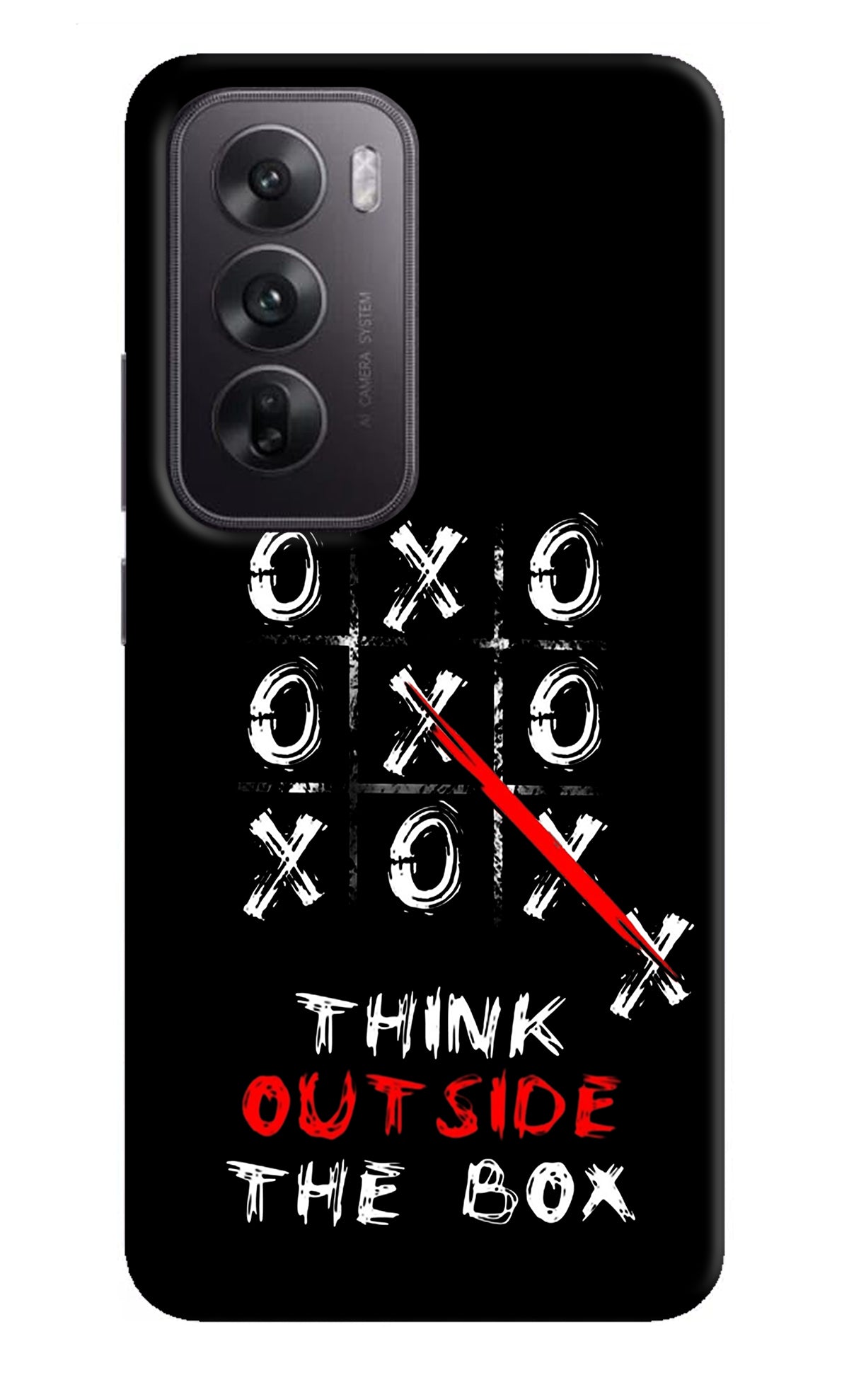 Think out of the BOX Oppo Reno12 5G Back Cover