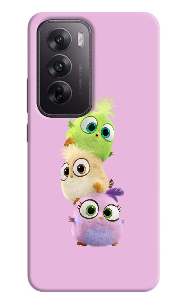 Cute Little Birds Oppo Reno12 5G Hard Case Back Cover by Casekaro