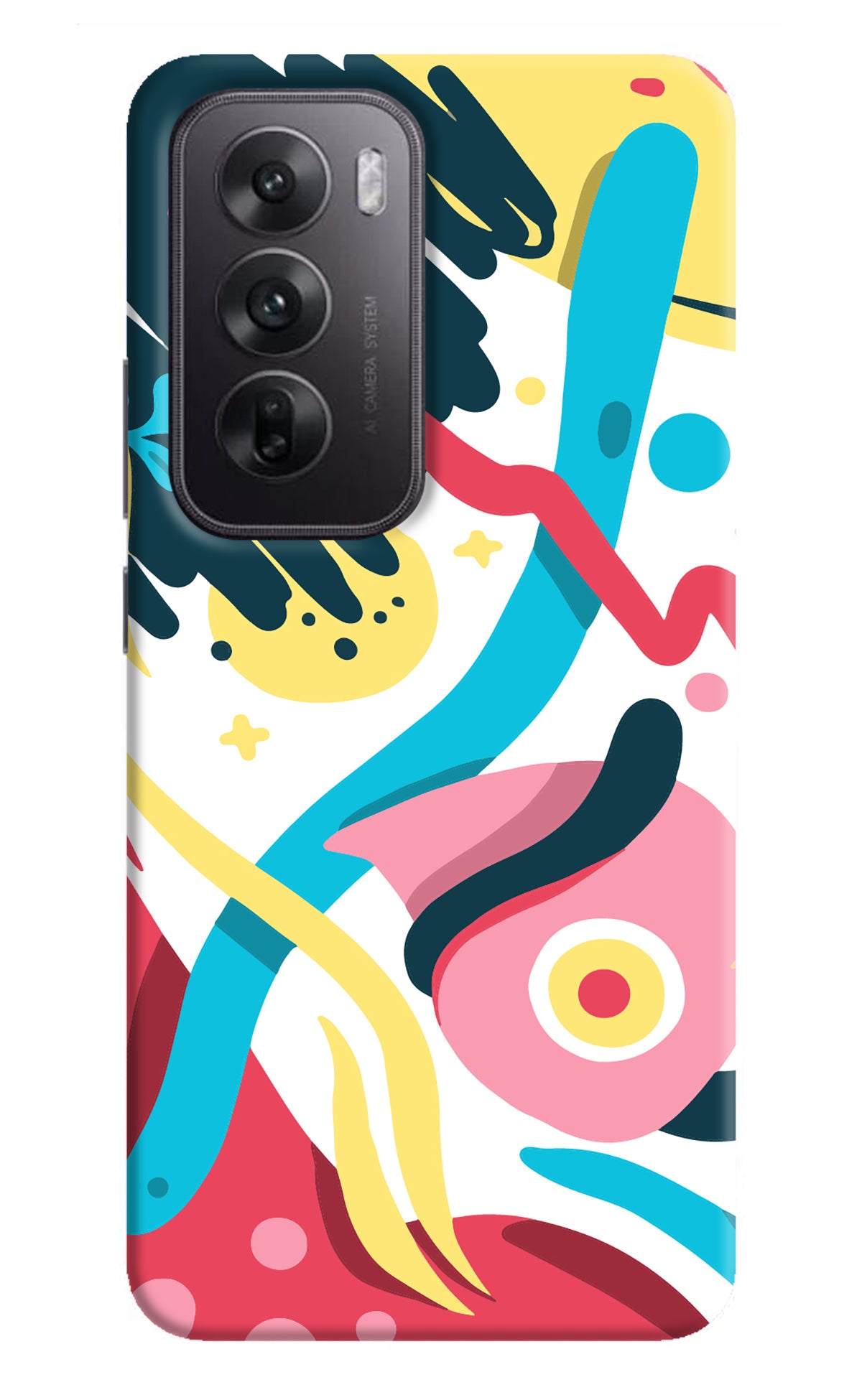 Trippy Oppo Reno12 5G Back Cover