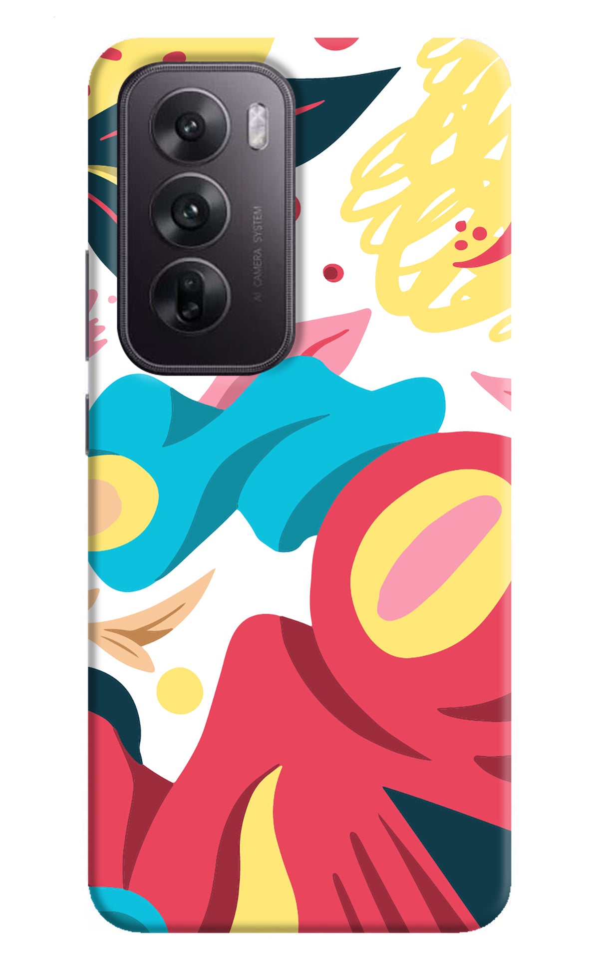 Trippy Art Oppo Reno12 5G Back Cover