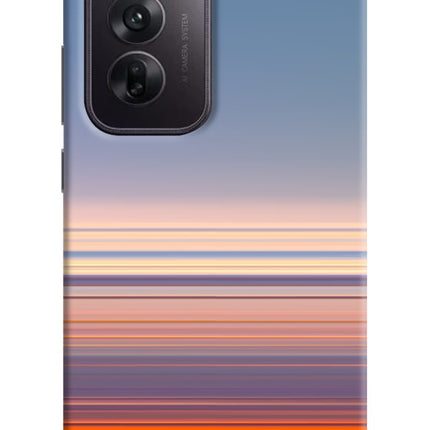 Morning Colors Oppo Reno12 5G Hard Case Back Cover by Casekaro