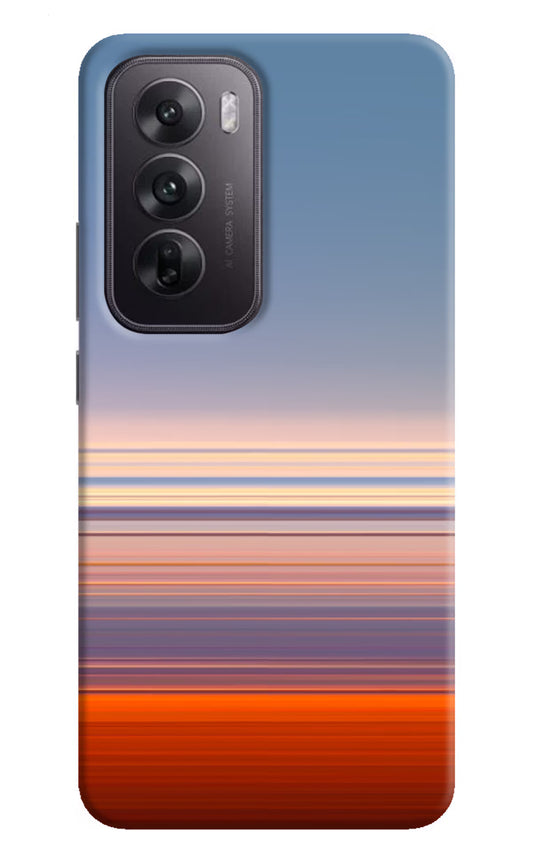 Morning Colors Oppo Reno12 5G Hard Case Back Cover by Casekaro