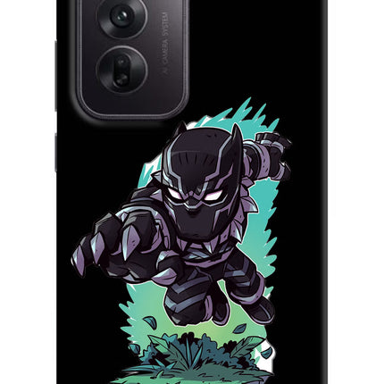 Black Panther Oppo Reno12 5G Hard Case Back Cover by Casekaro
