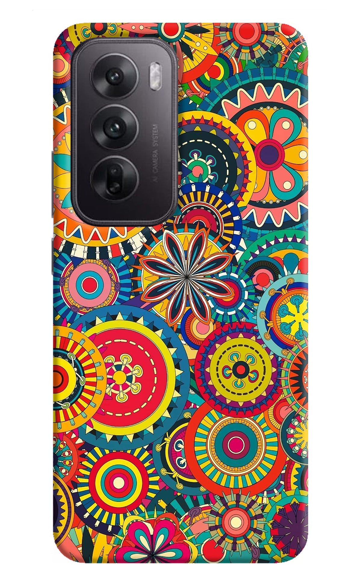 Gol Gol Art Oppo Reno12 5G Back Cover