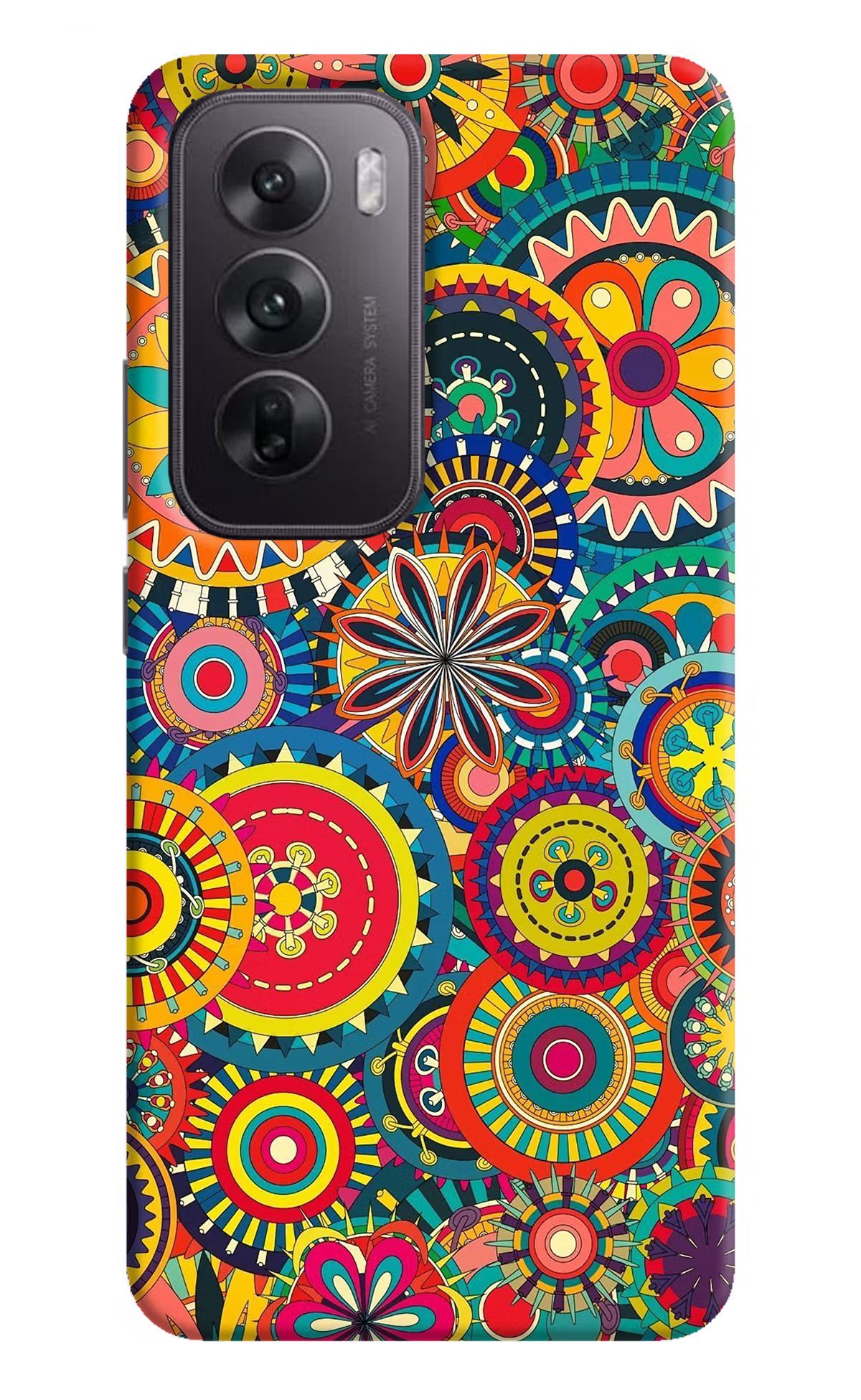 Gol Gol Art Oppo Reno12 5G Hard Case Back Cover by Casekaro
