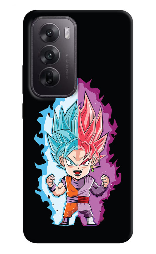 Chota Goku Oppo Reno12 5G Hard Case Back Cover by Casekaro