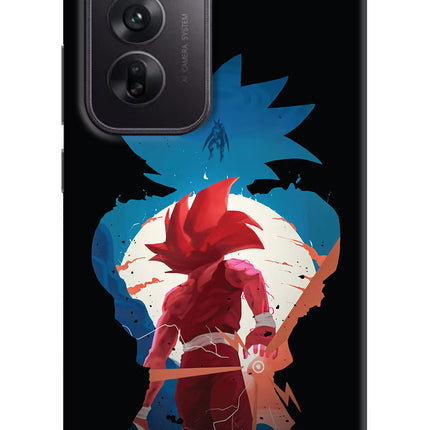 Goku Oppo Reno12 5G Hard Case Back Cover by Casekaro