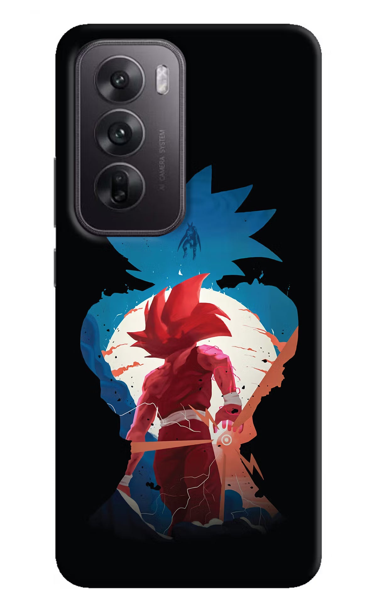 Goku Oppo Reno12 5G Hard Case Back Cover by Casekaro