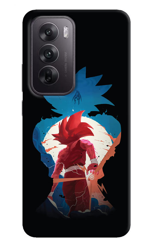 Goku Oppo Reno12 5G Hard Case Back Cover by Casekaro