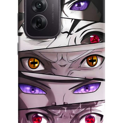 Naruto Anime Oppo Reno12 5G Hard Case Back Cover by Casekaro