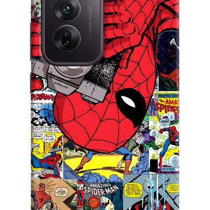 Spider Man Oppo Reno12 5G Hard Case Back Cover by Casekaro
