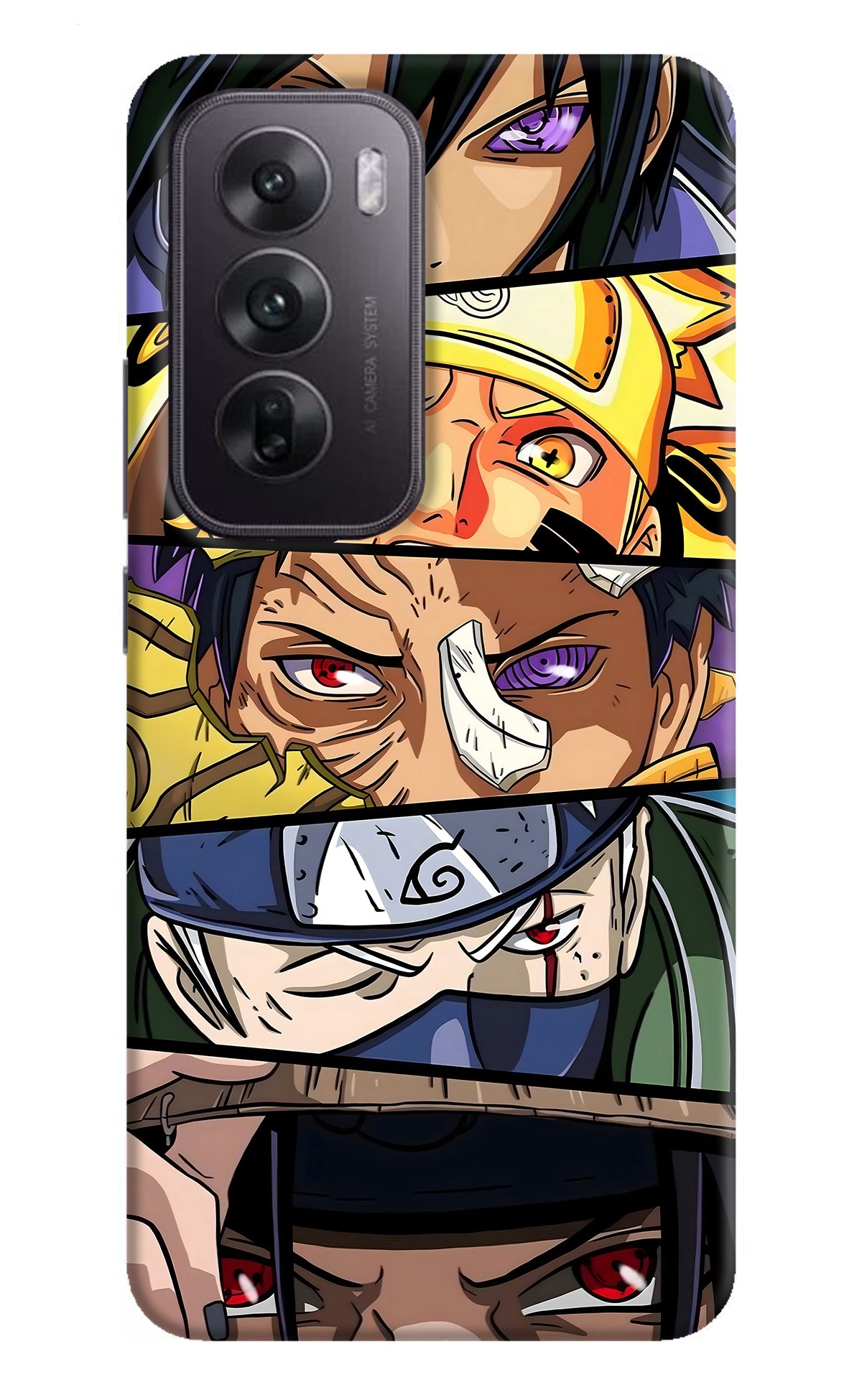 Naruto Character Oppo Reno12 5G Back Cover