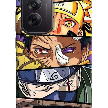 Naruto Character Oppo Reno12 5G Hard Case Back Cover by Casekaro