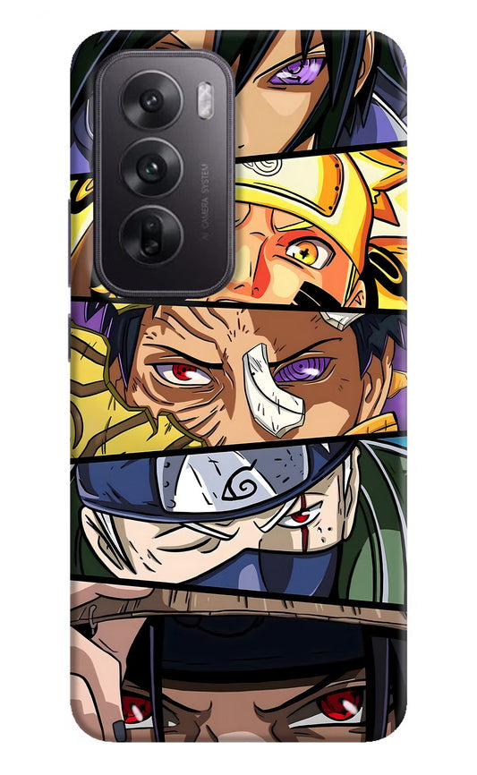 Naruto Character Oppo Reno12 5G Hard Case Back Cover by Casekaro